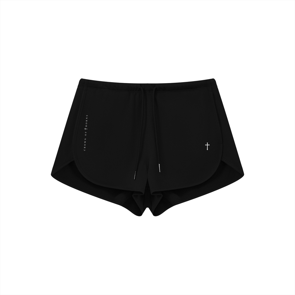 Crown of Thorns Signature Drawstring Shorts