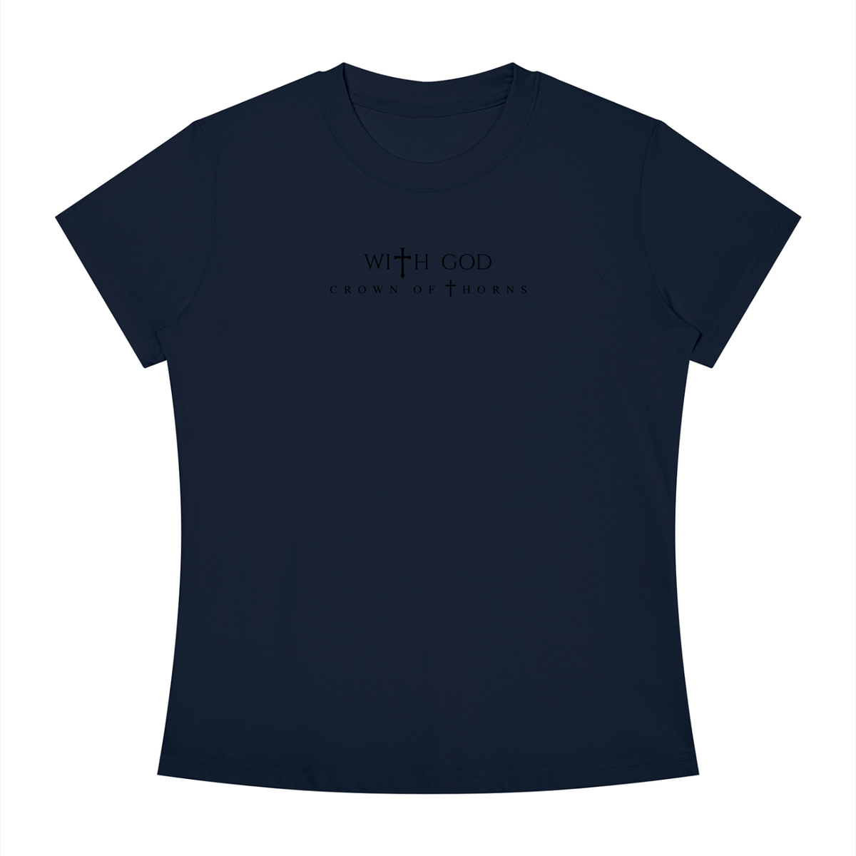 Be still psalm 46:10 Slim Fit tee