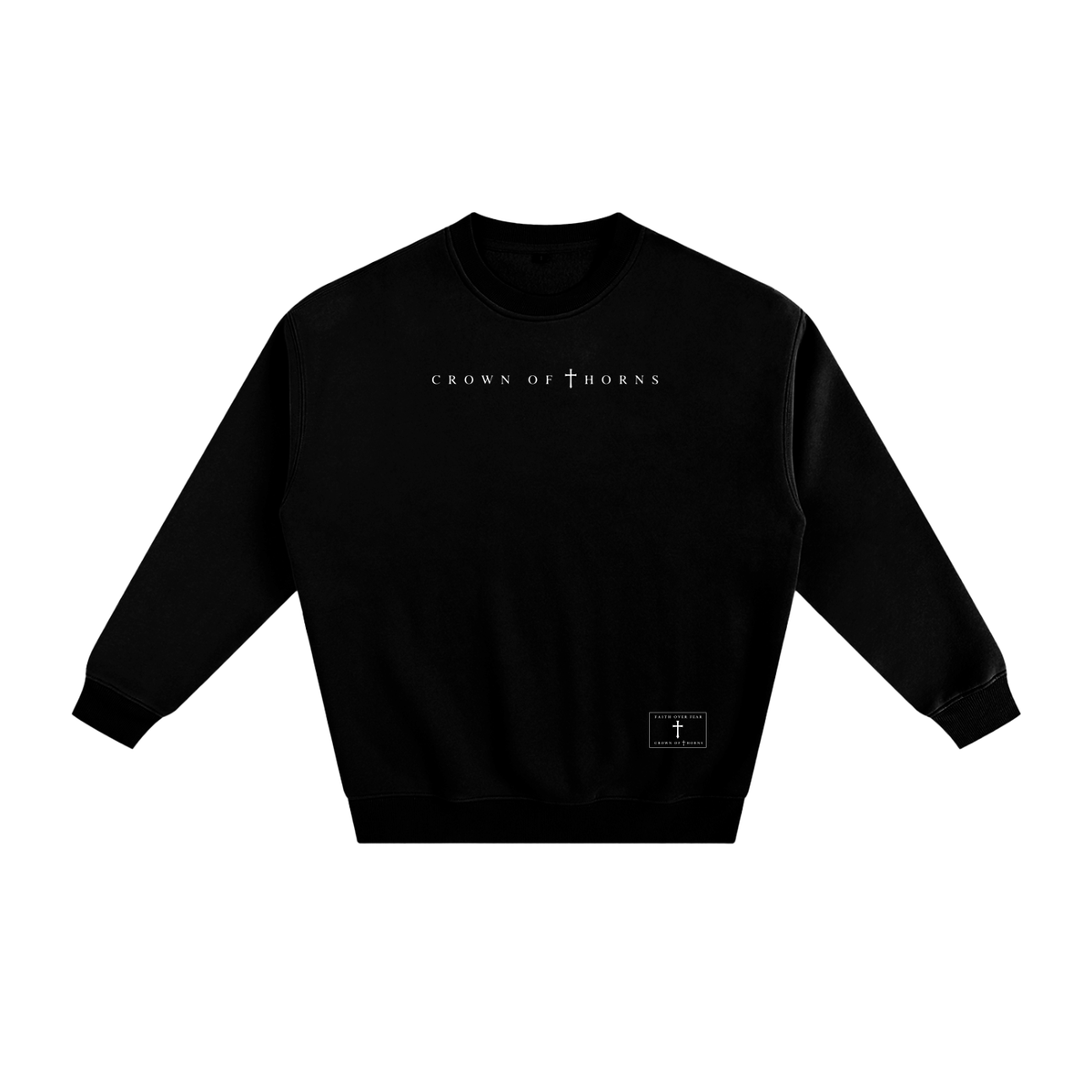 Crown of thorns signature crewneck