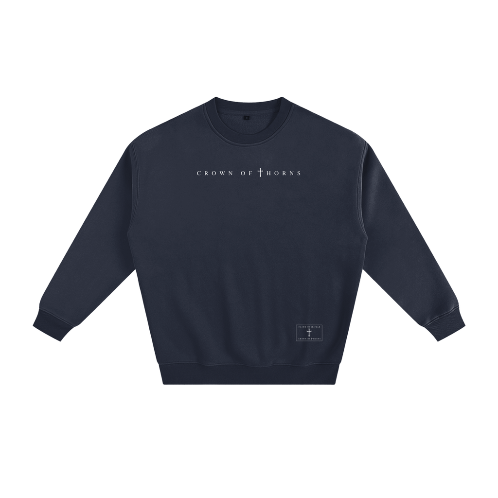 Crown of thorns signature crewneck