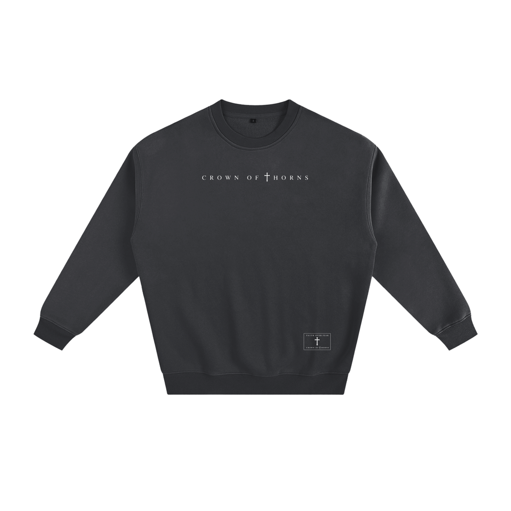 Crown of thorns signature crewneck