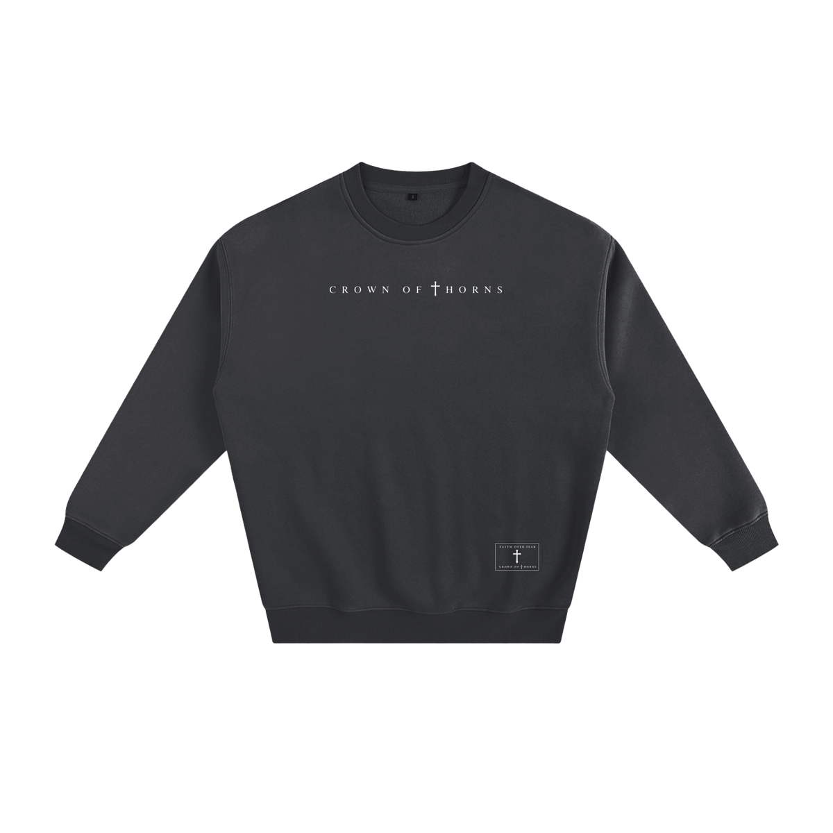 Crown of thorns signature crewneck