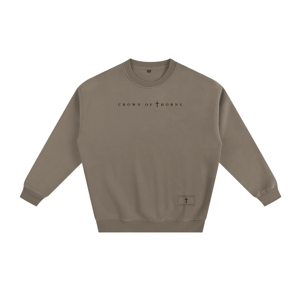 Crown of thorns signature crewneck