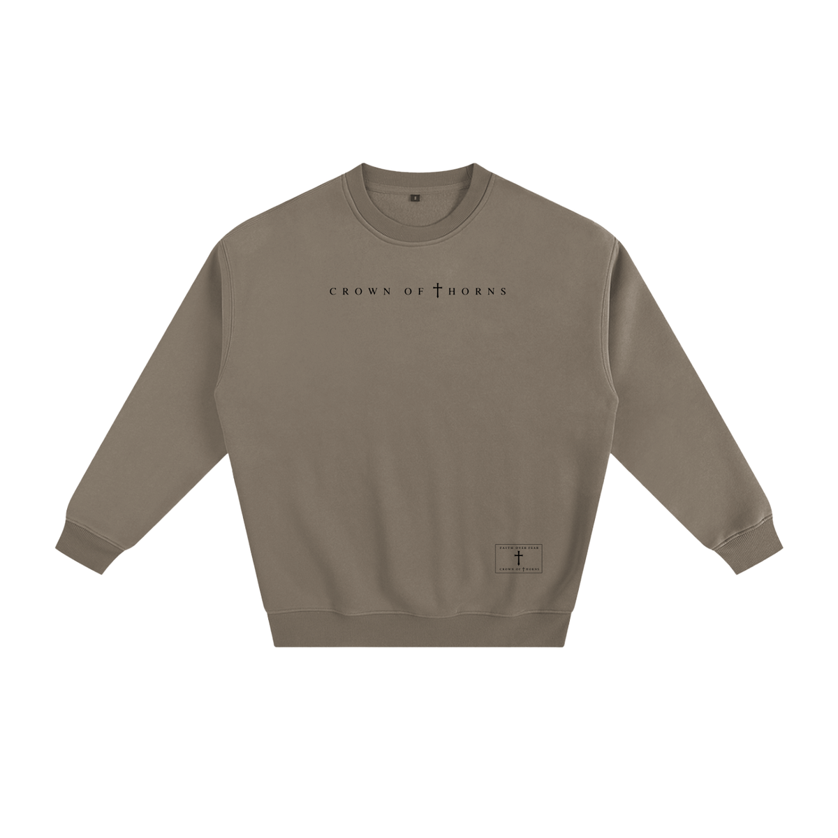 Crown of thorns signature crewneck