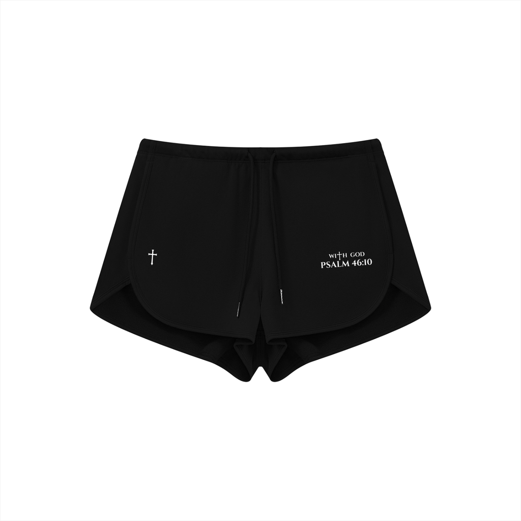 Be still psalm 46:10 Drawstring Shorts