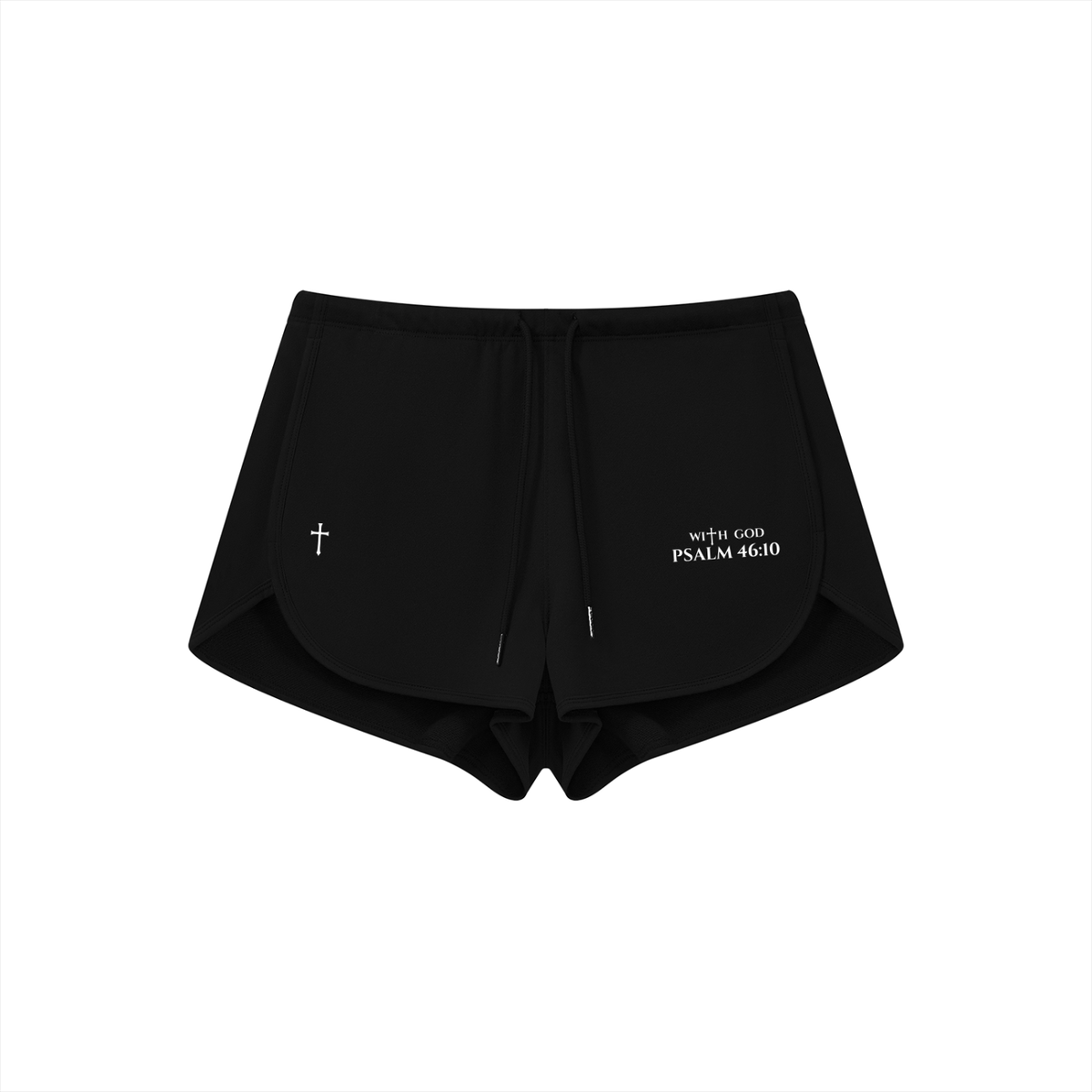 Be still psalm 46:10 Drawstring Shorts