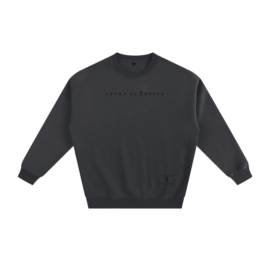 Crown of thorns signature crewneck