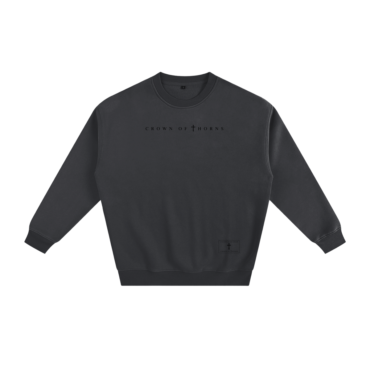 Crown of thorns signature crewneck