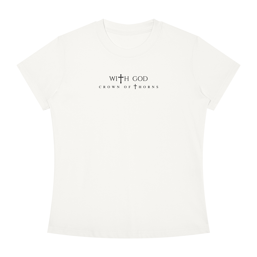 Be still psalm 46:10 Slim Fit tee