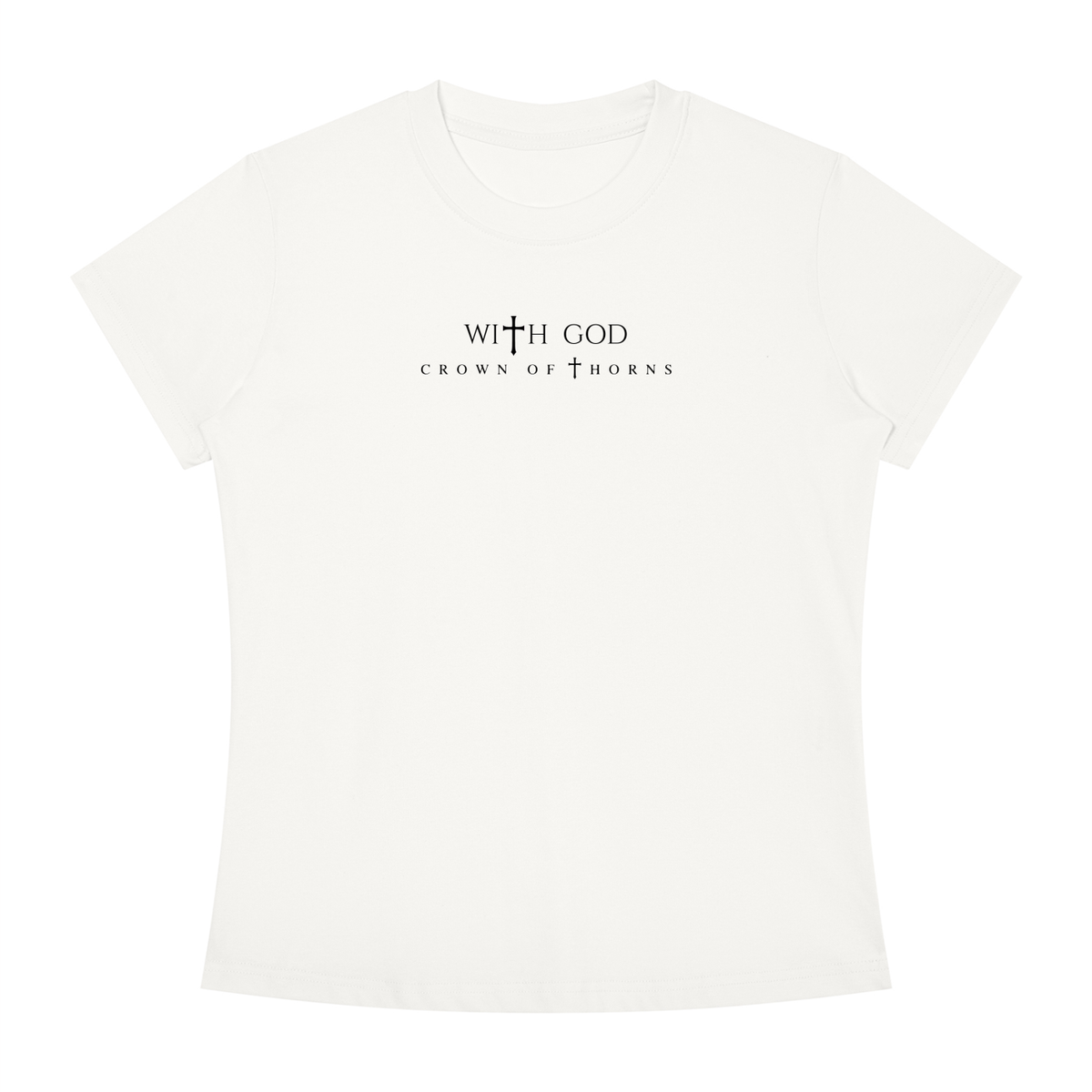 Be still psalm 46:10 Slim Fit tee