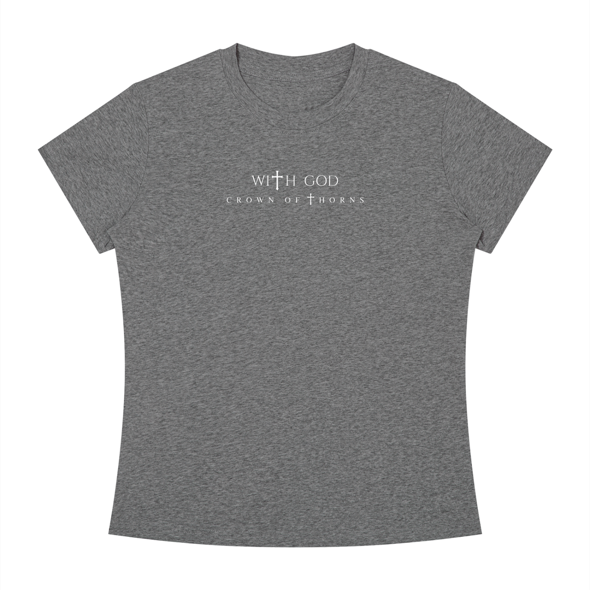 Be still psalm 46:10 Slim Fit tee