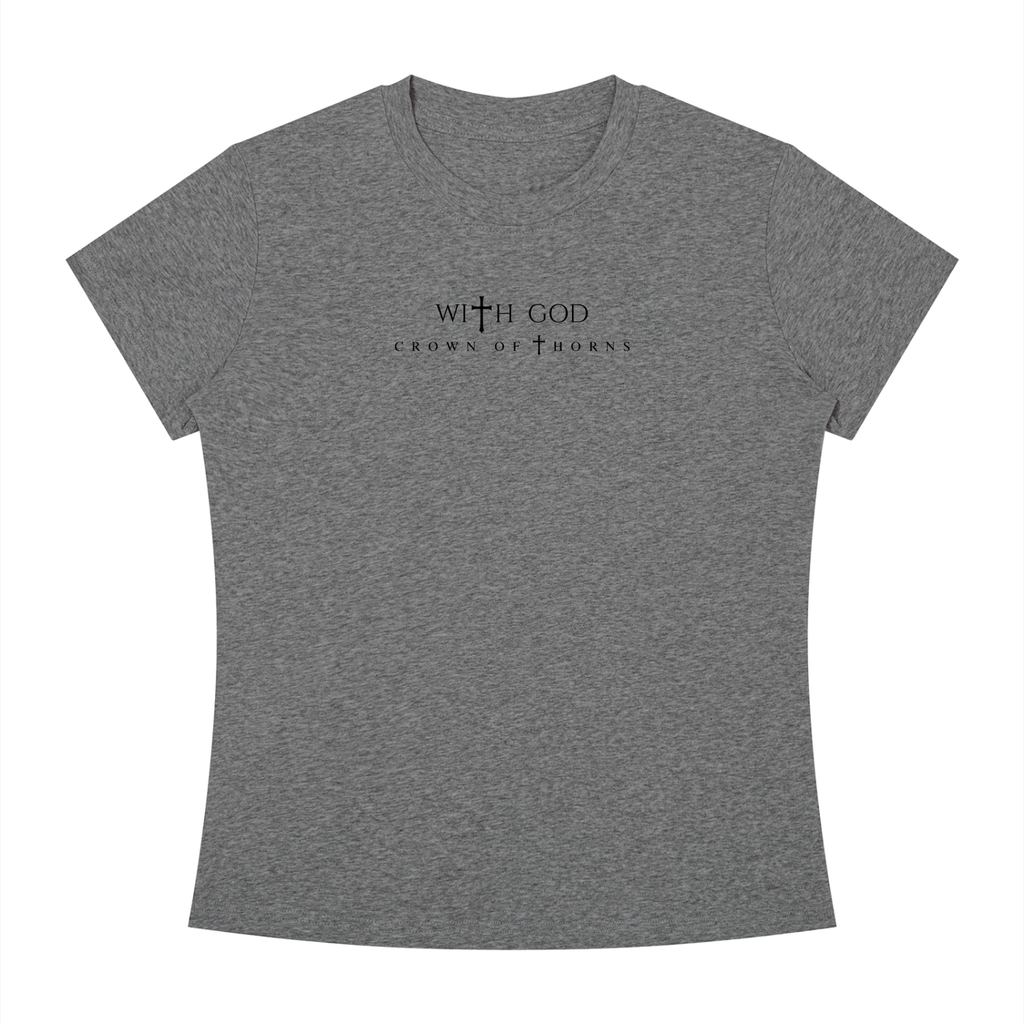 Be still psalm 46:10 Slim Fit tee