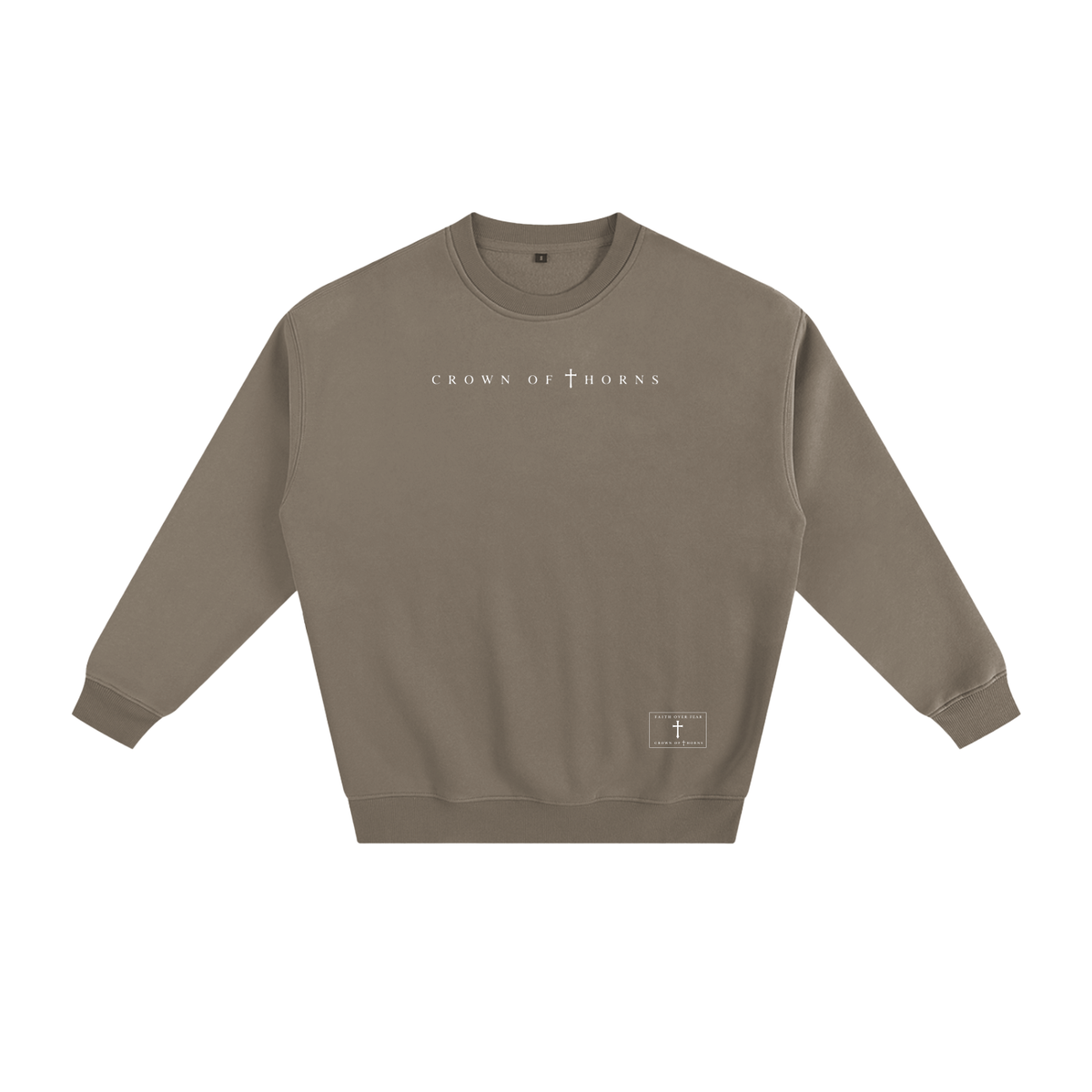 Crown of thorns signature crewneck
