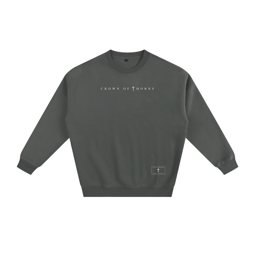 Crown of thorns signature crewneck