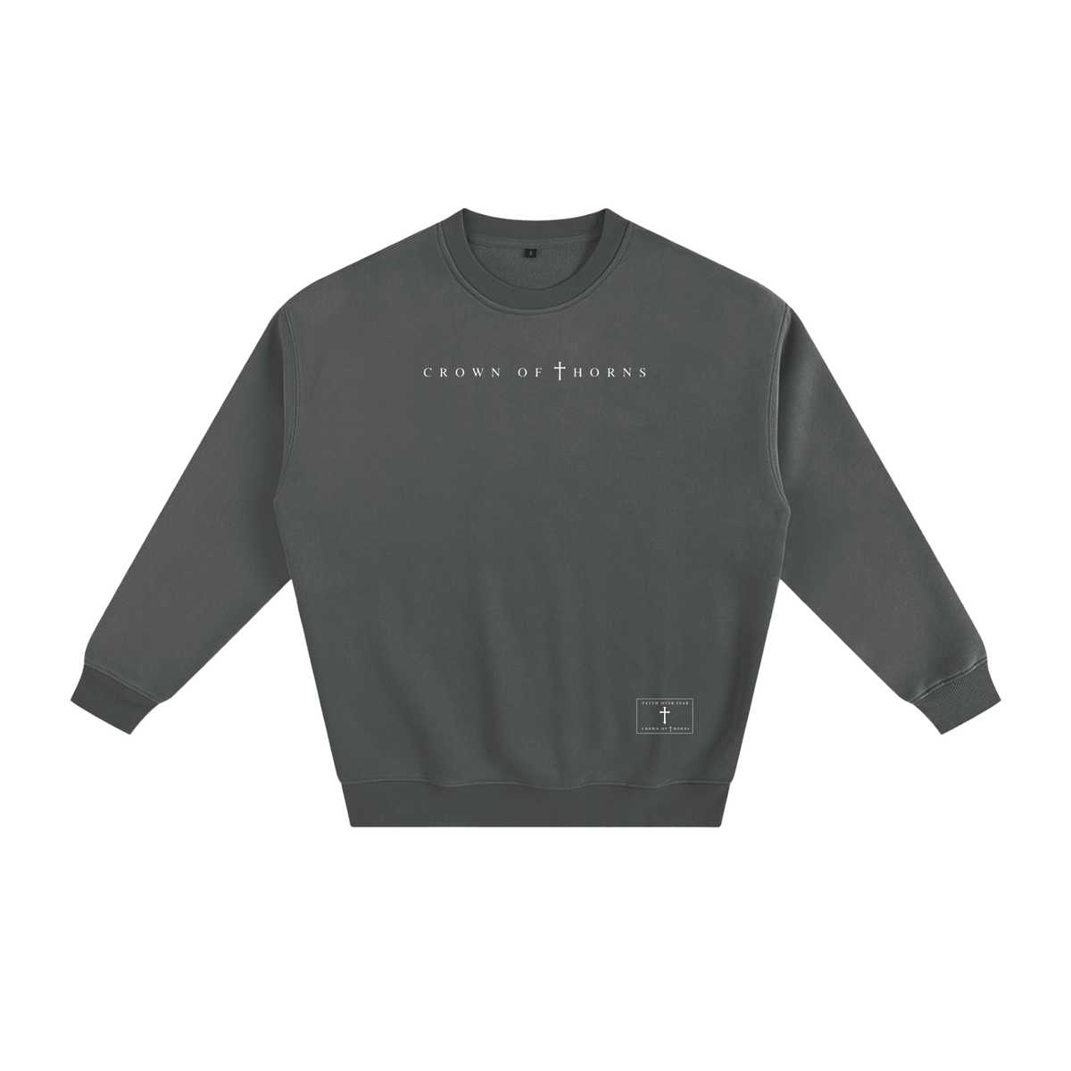 Crown of thorns signature crewneck