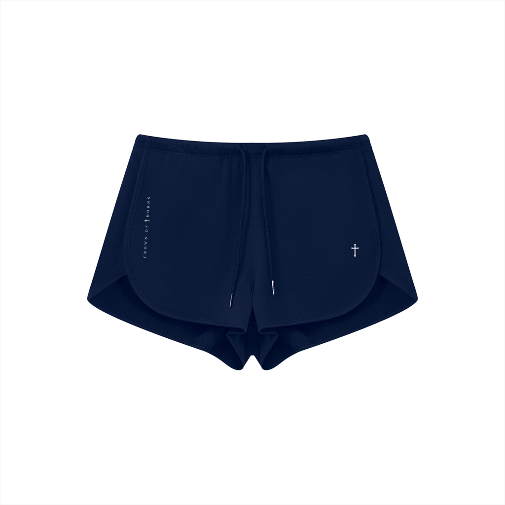 Crown of Thorns Signature Drawstring Shorts