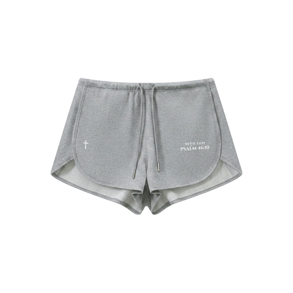 Be still psalm 46:10 Drawstring Shorts