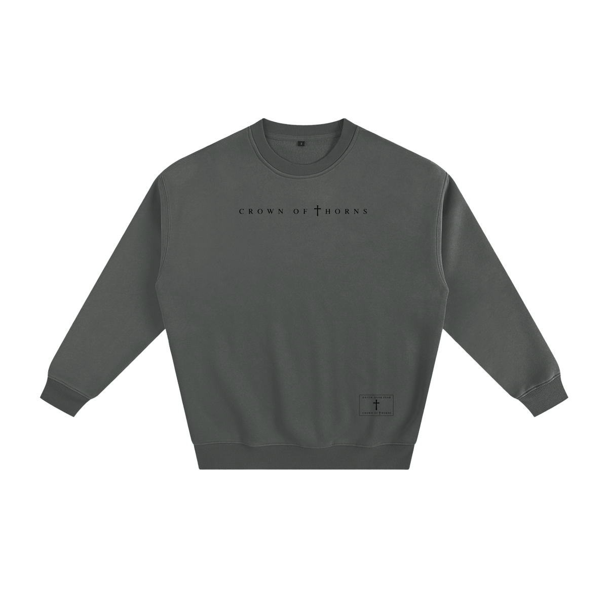Crown of thorns signature crewneck