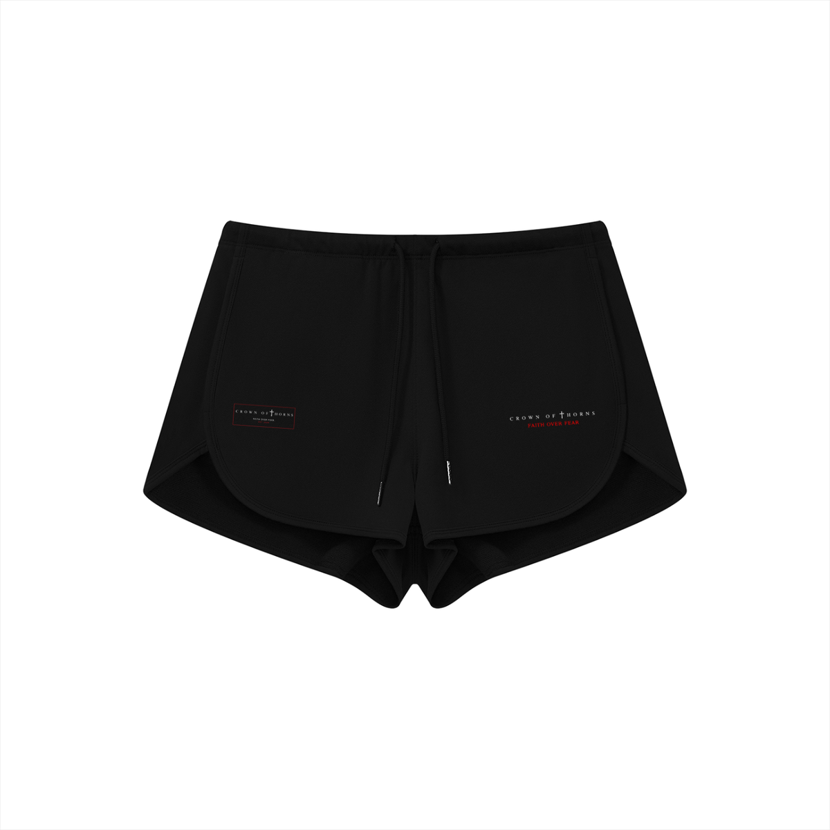 The righteous right hand Drawstring Shorts