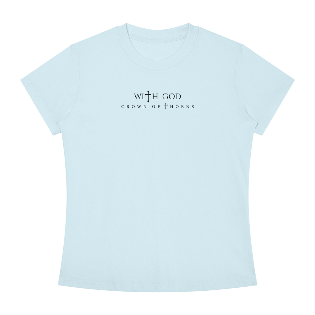 Be still psalm 46:10 Slim Fit tee