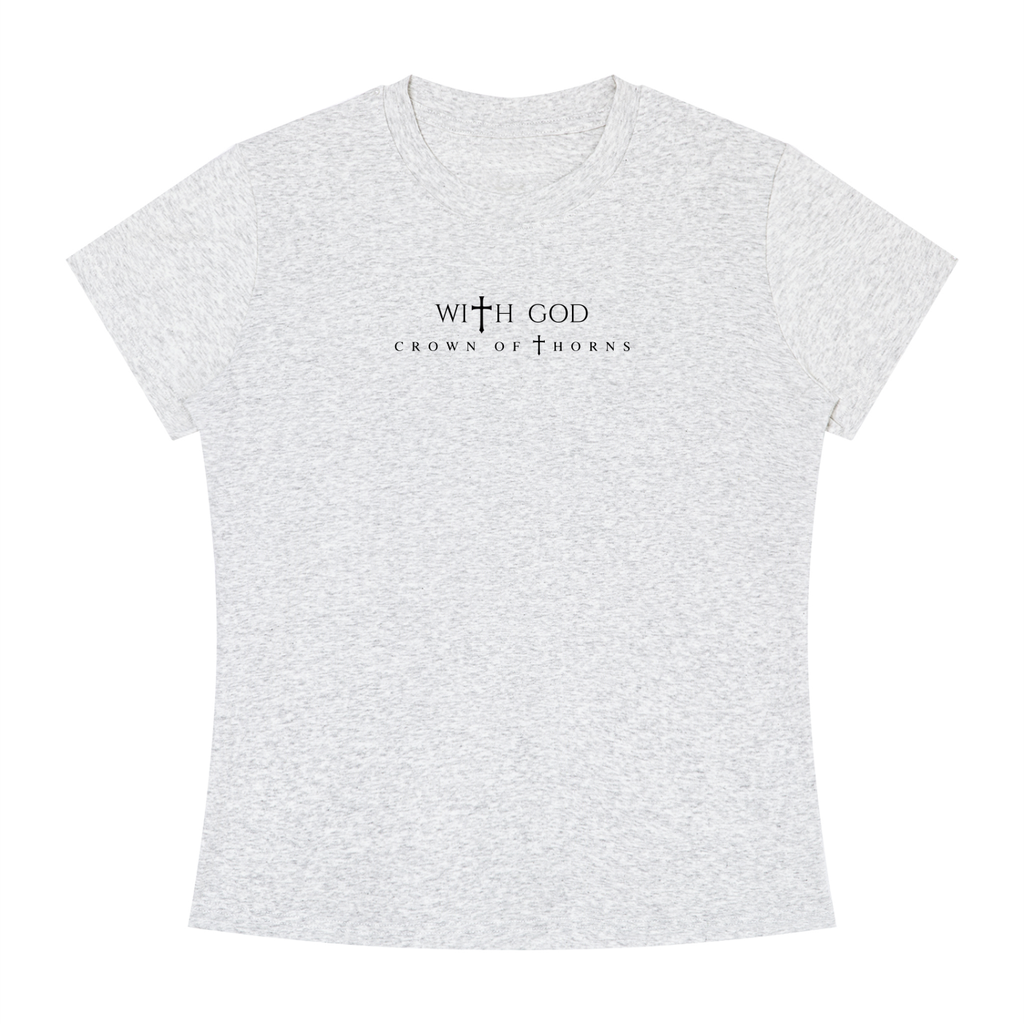 Be still psalm 46:10 Slim Fit tee
