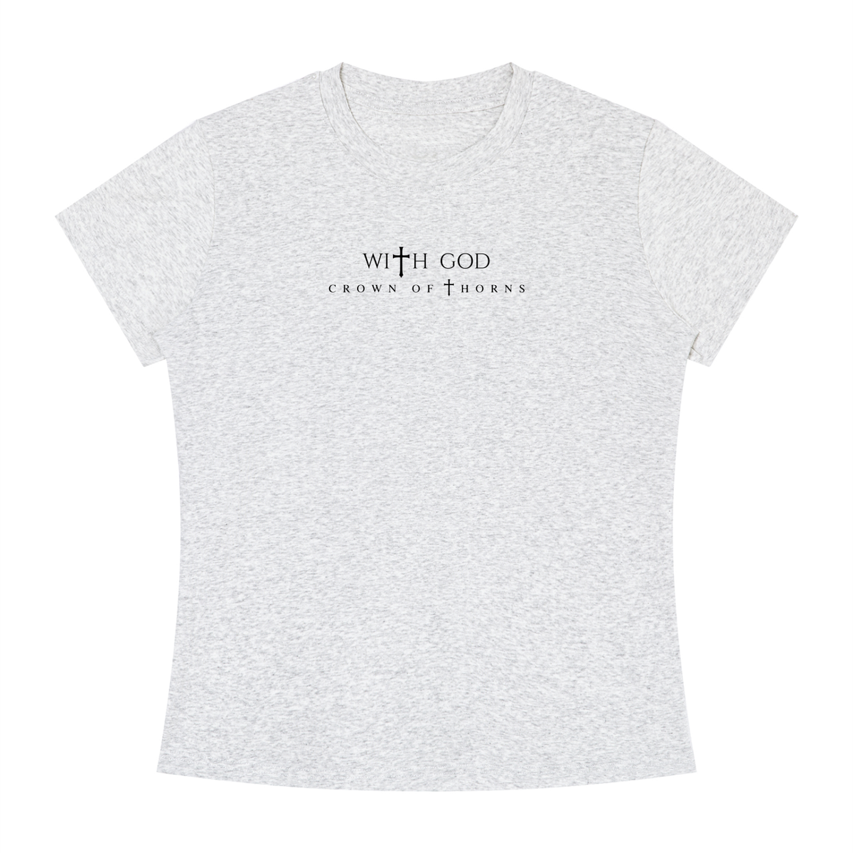 Be still psalm 46:10 Slim Fit tee