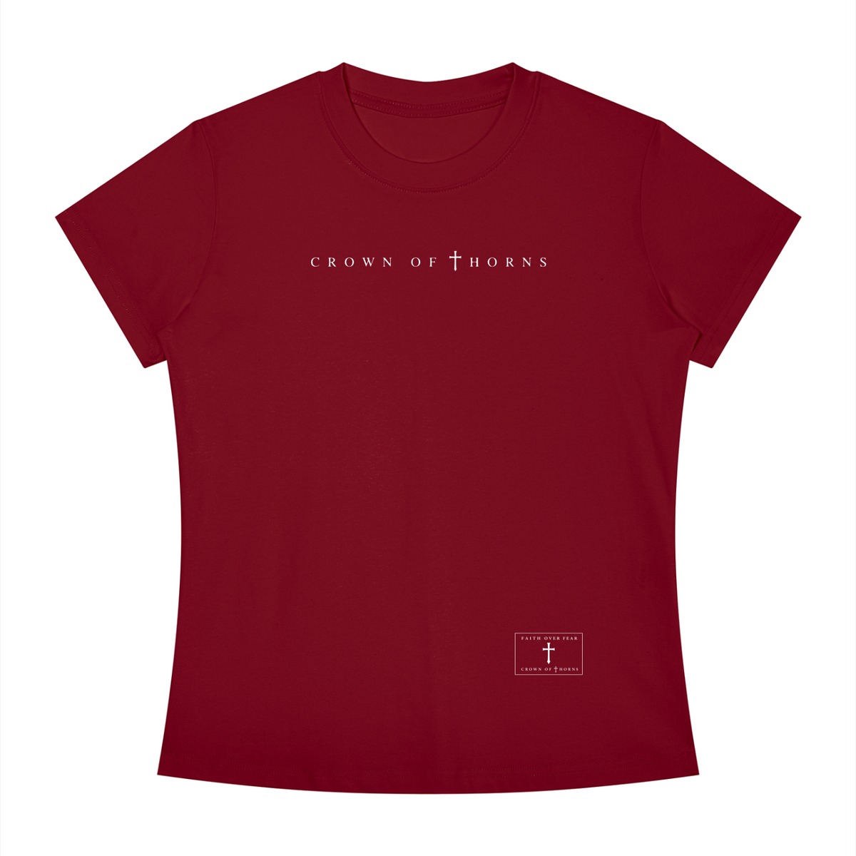 Crown of thorns signature Slim Fit Tee