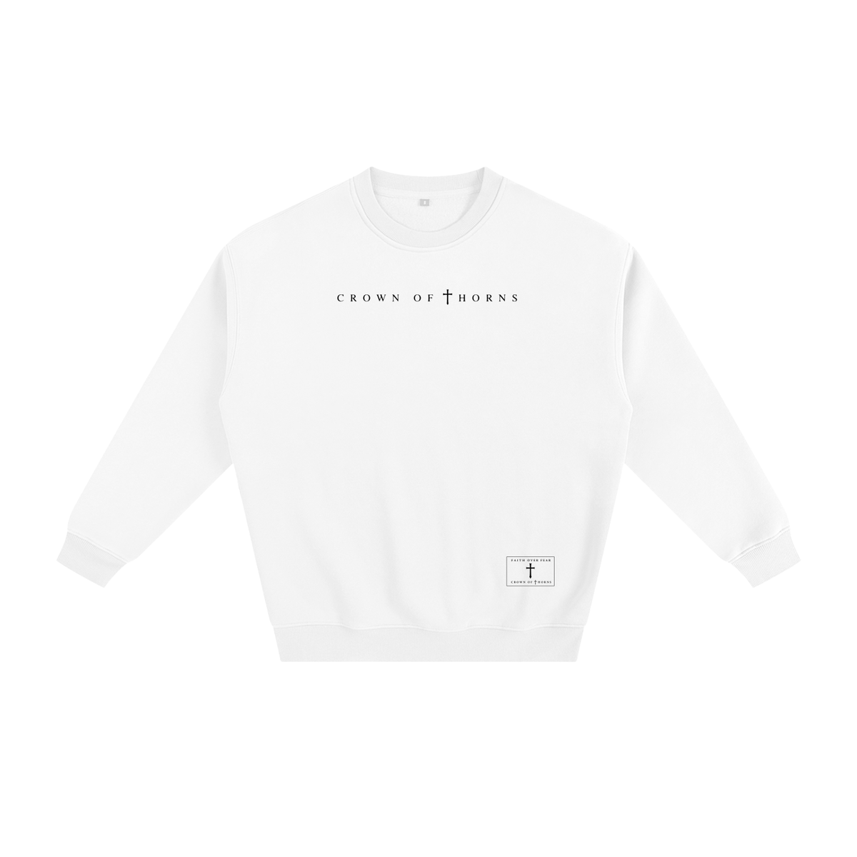 Crown of thorns signature crewneck