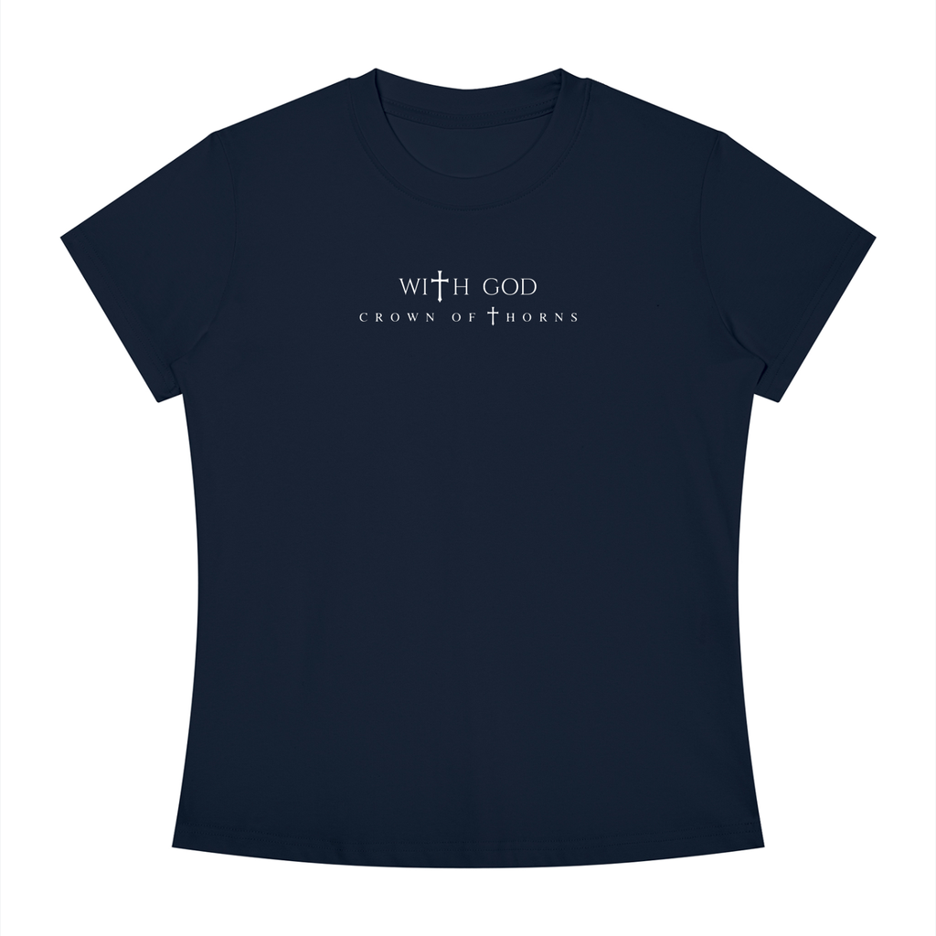 Be still psalm 46:10 Slim Fit tee