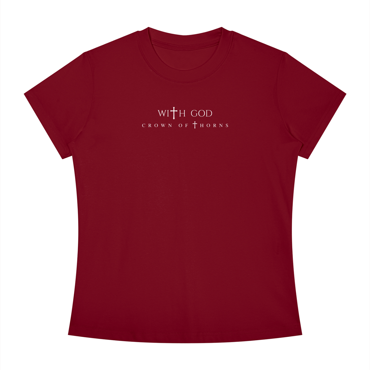 Be still psalm 46:10 Slim Fit tee